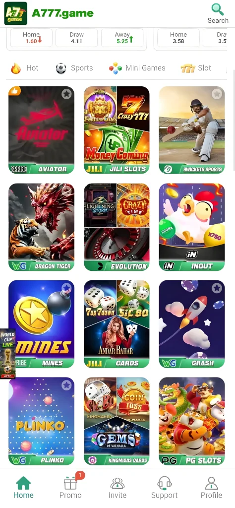 A777 game