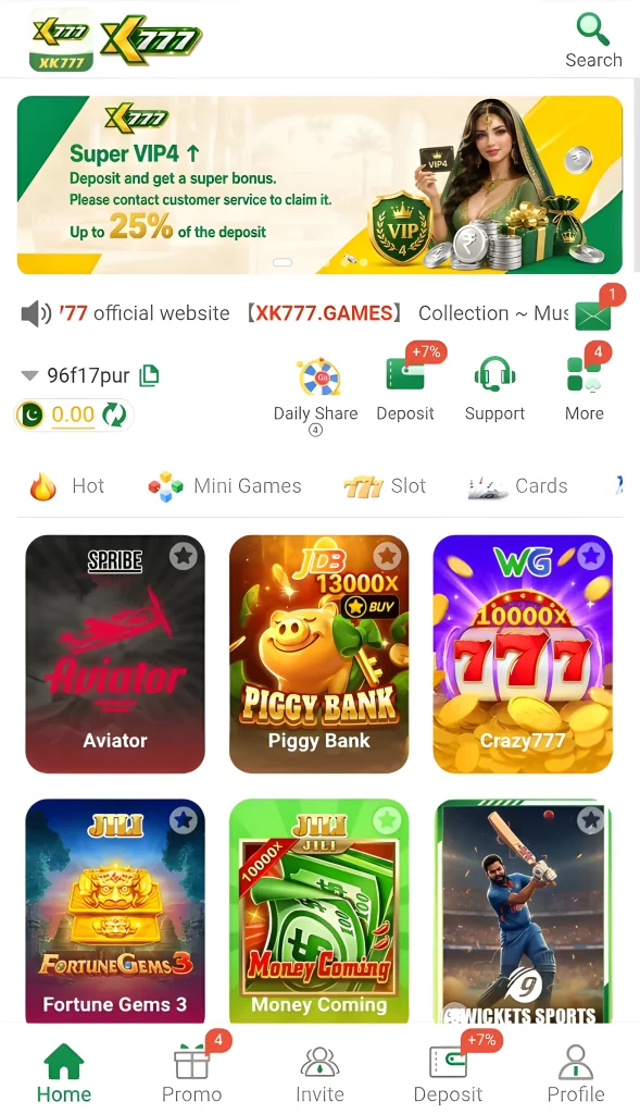 XK777 Game